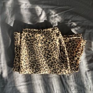 Animal Print Midi Skirt